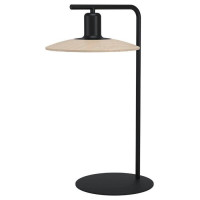 39913 Настольная лампа MAYAZES, GU10, 1Х5W, 1Х400lm, L255, B250, H500, основание: ?220, сталь, черны