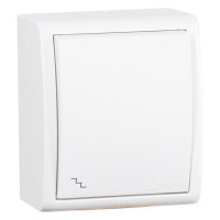 Simon 1594201-030 Simon15 Выключатель проходной (переключатель), IP54, 10А 250В, винтовой зажим, S15A, белый Simon 1594201-030 Simon15 Выключатель проходной (переключатель), IP54, 10А 250В, винтовой зажим, S15A, белый