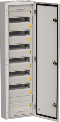 TITAN 5 Корпус мет. ЩРн-84 (1х84) 1085х310х140 IP54 сер IEK, TI5-50-N-084-54-7035