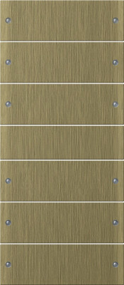 2136605 Gira Комплект клавиш, 6 шт. (3+3)