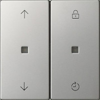 5363600 Gira Накладка управления жалюзи с функцией памяти System 3000 5363600 Gira Накладка управления жалюзи с функцией памяти System 3000