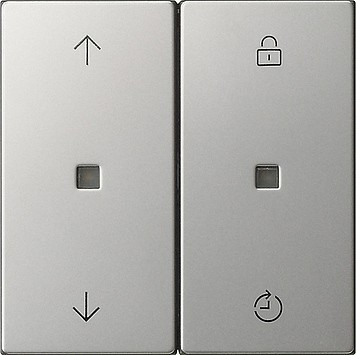 5363600 Gira Накладка управления жалюзи с функцией памяти System 3000