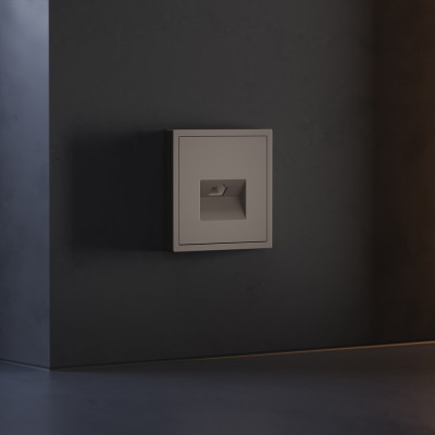 Накладка для розетки компьютерной RJ45 кат.6, S70 (капучино), VLS001314