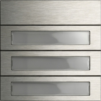 Модуль кнопок вызова System 106 3-местн.