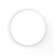 Накладка для светорегулятора поворотно-нажимного, S70 (белый матовый), VLS002002