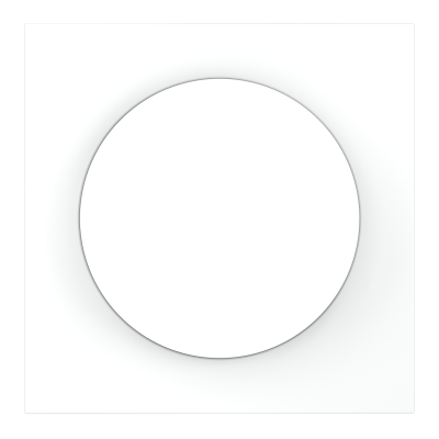 Накладка для светорегулятора поворотно-нажимного, S70 (белый матовый), VLS002002