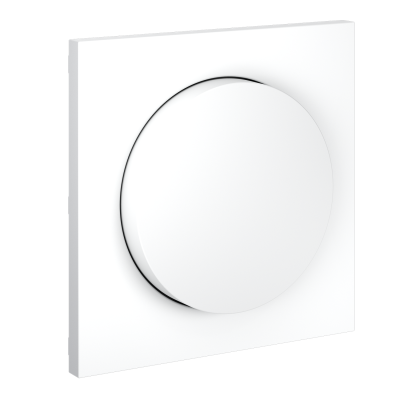 Накладка для светорегулятора поворотно-нажимного, S70 (белый матовый), VLS002002