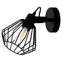 98762 Спот TABILLANO, 1x40W (E27), ?110, сталь, черный