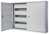 Корпус мет. нав. двудверный 520х685х120, 90 мод., IP31