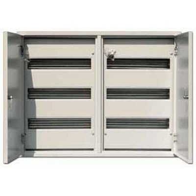 Корпус мет. нав. двудверный 520х685х120, 90 мод., IP31