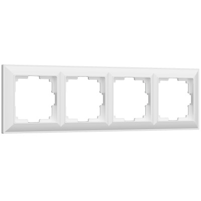 Werkel W0042201/ Рамка на 4 поста Fiore (белый), a051035