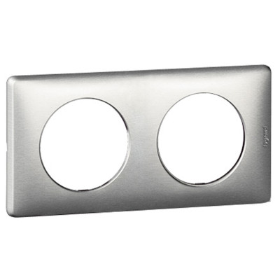 68902 - Рамка - Программа Celiane - металлик - 2 поста - титан, Legrand