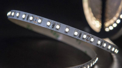 Лента светодиодная стандарт 3528 120LED/м 9.6Вт/м тепл. бел. 24В IP66 со скотчем 3М (уп.5м) SWG Standard 00-00014781