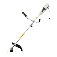 Триммер электрический KR-1400, 1400Вт, 420/255мм, катушка+диск, разборная штанга KRANZ, KR-16-1212