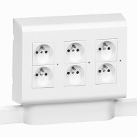 Legrand Рамка Mosaic - для монтажа DLP и DLPlus - 3x4 модуля, 031622