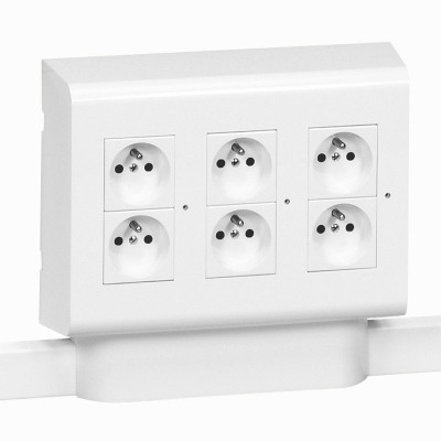 Legrand Рамка Mosaic - для монтажа DLP и DLPlus - 3x4 модуля, 031622