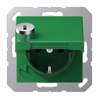 SCHUKO® розетка с замком, A1520BFKLSLGN SCHUKO® розетка с замком, A1520BFKLSLGN