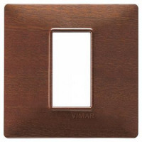 Vimar Накладка для 1 модуля из технополимера с отделкой под натуральное дерево макоре, 14641.33