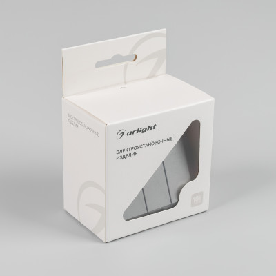 049898 - Механизм выключателя трехклавишный непроходной SWT-MK03-PL-GR-V (250V, 10A) (Arlight, -)