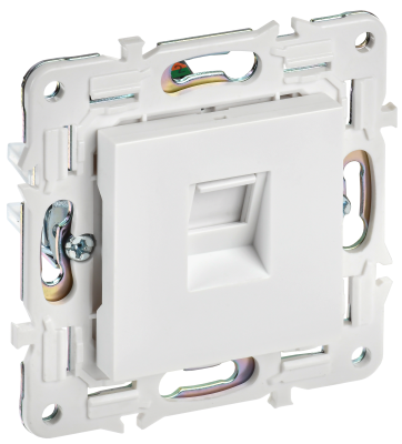 SKANDY Роз. комп. RJ45 кат.5E SK-K01W арк. бел. IEK, SK-K10-1-K01