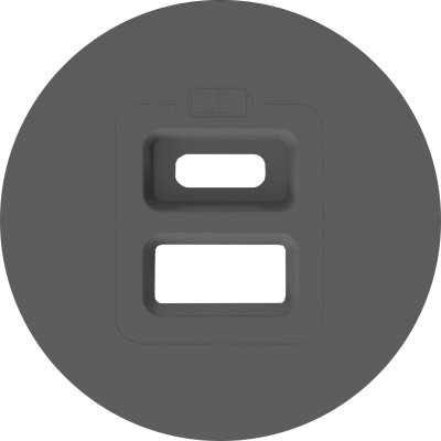 Donel D16 матовый шоколад  Накладка для розеток USB, DO28642