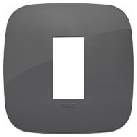 19671.82 - Vimar Накладка ROUND на 1 модуль серая