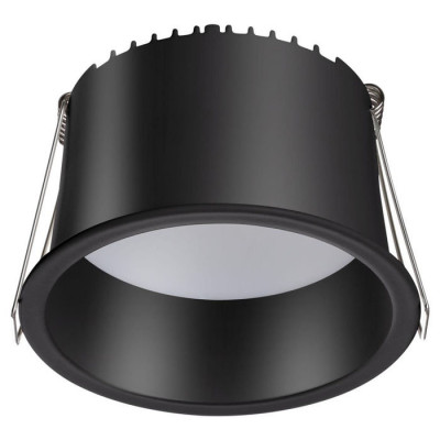 Novotech 358902 SPOT NT22 227 черный Светильник встраиваемый светодиодный IP20 LED 4000К 12W 220V TRAN