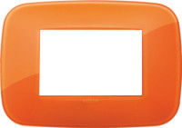 19683.63 - Vimar Накладка ROUND на 3 модуля REFLEX оранжевая