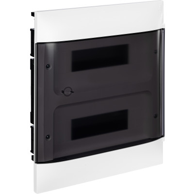 Legrand Practibox S Пластиковый щиток Встраиваемый 2X12 Дымчатая дверь, 135552