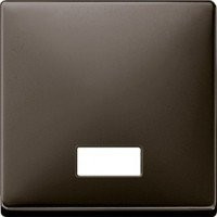 SD Клавиша 1-ная с линзой, коричн.