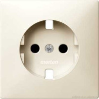 SD Накладка со шторк. для розетки 2К+З 16А 250В~, беж.