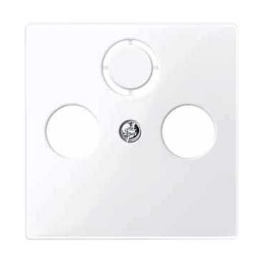 SM Накладка TV/FM/SAT, активн. бел.