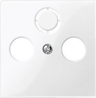 SM Накладка TV/FM/SAT, активн. бел.