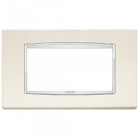 20654.C02 - Vimar Накладка классика для 4 модуля античная белая