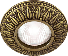 FD1011RPB Fede Светильник Prato, Bright Patina