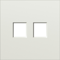 Donel S08 шампань накладка 2-я для розеток RJ45,TV,SAT , серия DB, DS86951