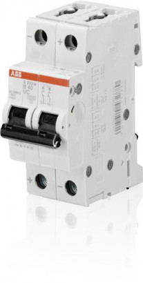 ABB Выключатель автоматический 2-полюсной S202M C16UC