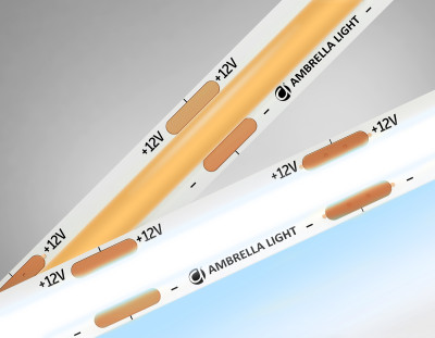 Светодиодная лента 12В COB 320Led 10Вт/м 6500K IP20 5м, AMBRELLA LIGHT, GS2603