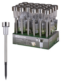 Светильник СС-325 на солнечных батареях, сталь, 6х35 см, ДБ, TDM Electric, SQ0330-0101