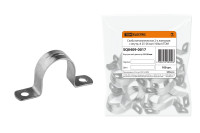 Скоба металлическая 2-х лапковая с внутр. d 25-26 мм (100шт) TDM Electric, SQ0409-0017