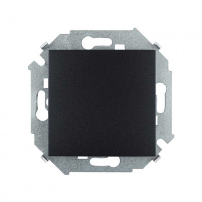 Simon 1591251-038 Simon15 Выключатель проходной с 3-х мест (перекрёстный), 16А, 250В, винт. зажим, графит