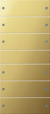 2136606 Gira Комплект клавиш, 6 шт. (3+3)