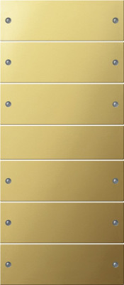 2136606 Gira Комплект клавиш, 6 шт. (3+3)