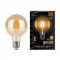 Лампа Gauss Filament G95 6W 550lm 2400К Е27 golden LED 1/20, 105802006