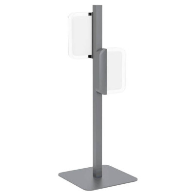 98878 Настольная лампа ERVIDEL, LED 2x4,5W, 960lm, L155, B60, H500, основание: B180, T180, сталь/пла