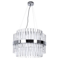 Arte Lamp MONTREAL, Светильник подвесной, цвет арматуры - хром, цвет плафона/декора - хром, 16x60W E14, A1034SP-16CC