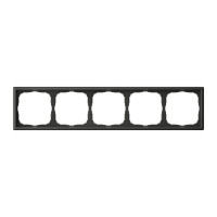 GAL001405 - ARTGALLERY 5-постовая РАМКА, универсальная, БАЗАЛЬТ, Systeme Electric GAL001405 - ARTGALLERY 5-постовая РАМКА, универсальная, БАЗАЛЬТ, Systeme Electric