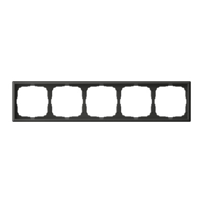 GAL001405 - ARTGALLERY 5-постовая РАМКА, универсальная, БАЗАЛЬТ, Systeme Electric