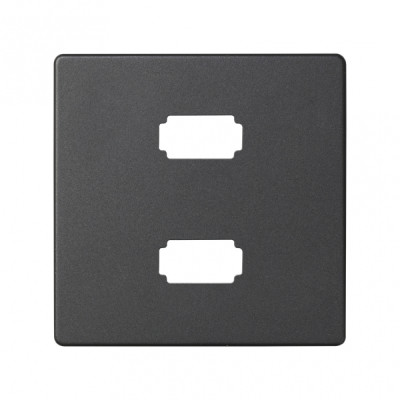 Simon 82 Detail Графит Накладка на механизм 7501090-039, 8201090-038