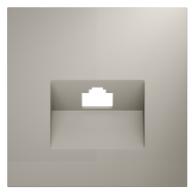 Накладка для розетки компьютерной RJ45 кат.6, S70 (кашемир), VLS001303